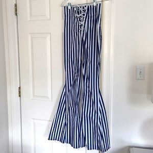 Show Me Your Mumu Lace Up Bells